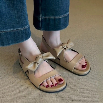 Πέδιλα με μία λουρίδα, Κορεάτικο στυλ, Υλικό επάνω: Σούπερ ίνες, Υλικό σόλας: Συνθετικό, Σχήμα δαχτύλου: Στρογγυλό