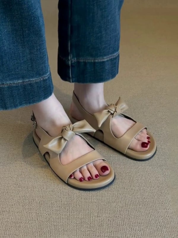 Πέδιλα με μία λουρίδα, Κορεάτικο στυλ, Υλικό επάνω: Σούπερ ίνες, Υλικό σόλας: Συνθετικό, Σχήμα δαχτύλου: Στρογγυλό