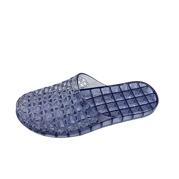 Γυναικείες διαφανείς jelly σανδάλια με PVC επάνω μέρος και σόλα, μοτίβο με πλέγμα, σόλα χύτευση με έγχυση, αναπνεύσιμες και ελαφρές, για καθημερινή χρήση, άνοιξη 2025