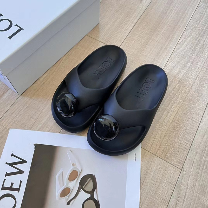 Ženske sandale s debelim potplatom, EVA gornji dio, PVC potplat, casual stil, ravna peta, debljina potplata 0–3 cm