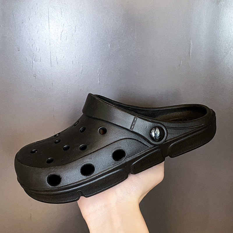 Crocs стил сандали, EVA горна част, EVA подметка, инжекционно формована подметка, без закопчаване