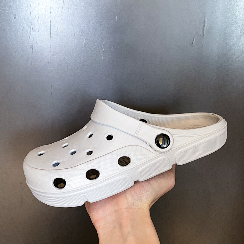 Crocs стил сандали, EVA горна част, EVA подметка, инжекционно формована подметка, без закопчаване