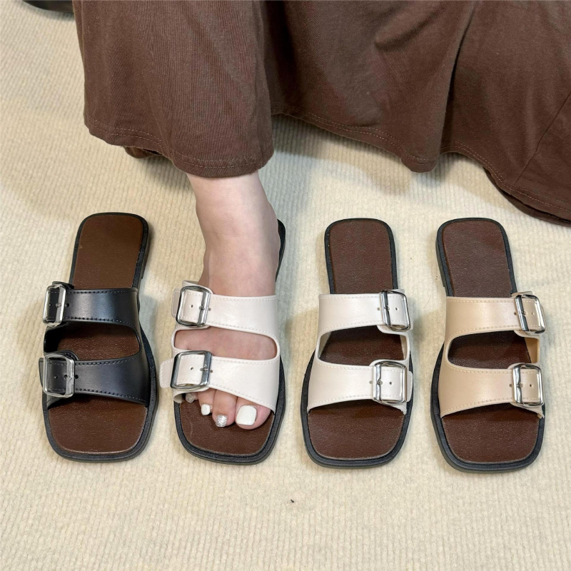 Ženske retro sandale s plastičnim gornjim dijelom i PVC sole, injekcijski oblikovane, ravnoteža, lagane i protuklizne