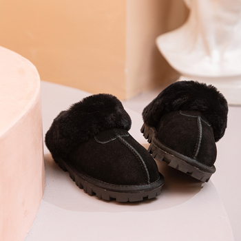 Ženske kućne papuče za jesen-zimu, slip-on, zvjezdani uzorak, gornji dio Ox Velvet, postava od krzna, potplat TPR, protuklizne, tople