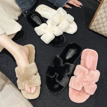 Bundás papucs mindennapi használatra, Slip-On stílus, gumi talp, talp vastagsága 0–3 cm, K-stílus