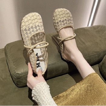 Pantofi Mary Jane pentru femei, cu degetul închis, partea superioară din microfibră, talpă din cauciuc; ușori, uscare rapidă, echilibru – Primăvara 2024