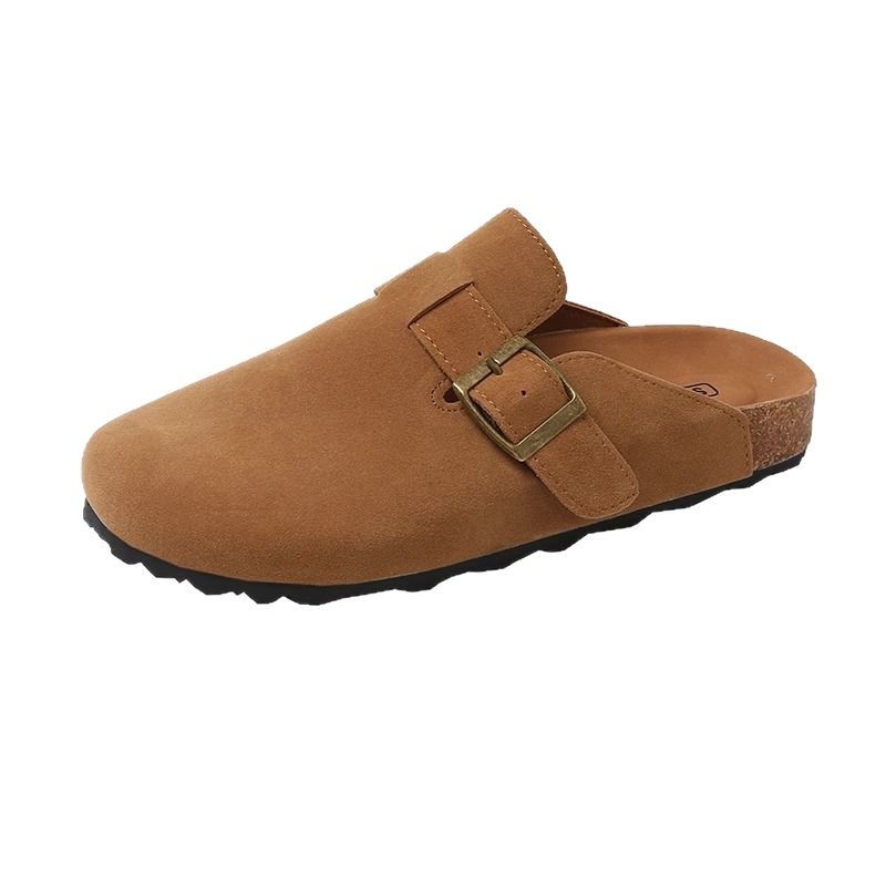 Platformske slip-on cipele za žene, gornji dio od nubuk kože, gumeni đon, ručno crtani uzorak, platforma visine 0–3 cm