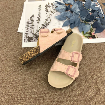 Γυναικείες παντόφλες Slip-On, πάνω μέρος από ύφασμα, καρό σχέδιο, εσωτερικό από συνθετικό μαλλί, σόλα PVC, Μεγέθη 36–45