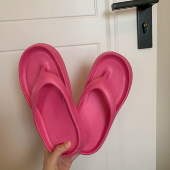 Дамски EVA плажни сандали: EVA горна част, EVA подметка, антихлъзгащи, износоустойчива, дебелина на подметката 0–3 cm