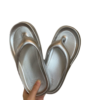 Дамски EVA плажни сандали: EVA горна част, EVA подметка, антихлъзгащи, износоустойчива, дебелина на подметката 0–3 cm