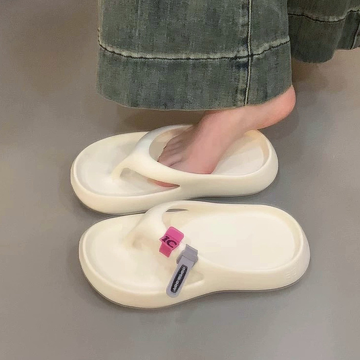 Дамски EVA плажни сандали: EVA горна част, EVA подметка, антихлъзгащи, износоустойчива, дебелина на подметката 0–3 cm