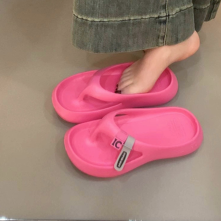 Дамски EVA плажни сандали: EVA горна част, EVA подметка, антихлъзгащи, износоустойчива, дебелина на подметката 0–3 cm