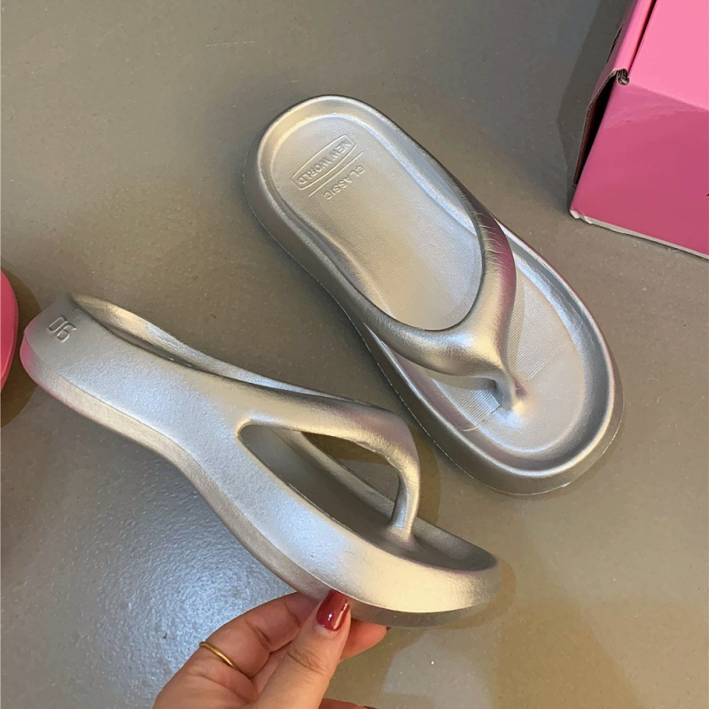 Дамски EVA плажни сандали: EVA горна част, EVA подметка, антихлъзгащи, износоустойчива, дебелина на подметката 0–3 cm