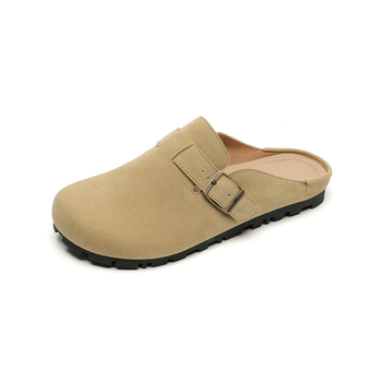 Vintage ženske slip-on cipele s zatvorenim nosom, matirani gornji dio, gumeni potplat, unutarnji Cortex, proljeće 2025 izlazak