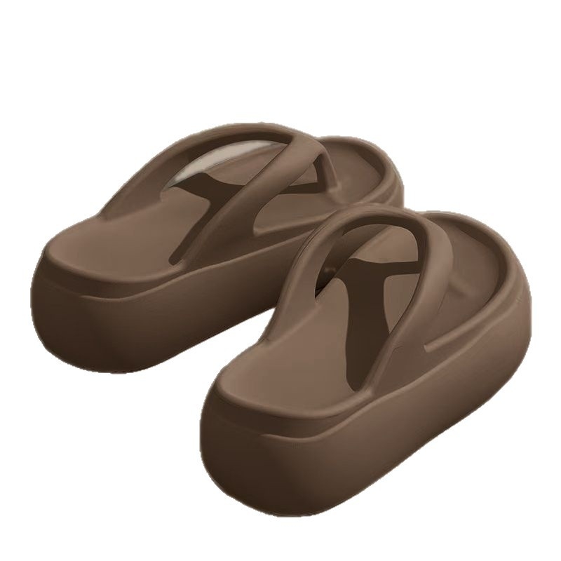Ženske sandale s debelim potplatom za povećanje visine, ljetna moda 2025, anti-slip sandale za plažu