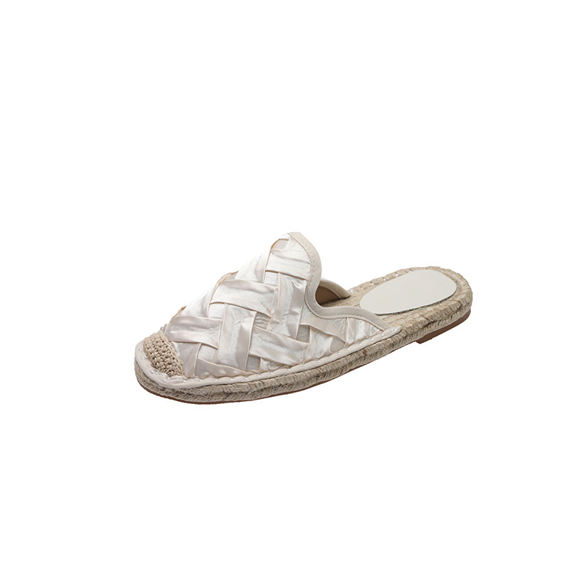 Dámske vyšívané rybárske topánky s kvietkovým vzorom, slip-on, leto 2023 (Horný materiál: semiš; Vnútorný materiál: umeľá koža; Podeľka: guma; Vzor: kvety; Sezóna: leto 2023)