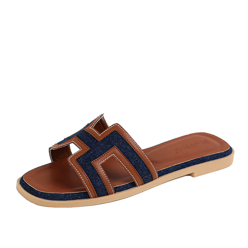 HZGUSIFU Ženske papuče casual stil, gornji dio od mikrovlaknaste kože, potplat od gume, slip-on, prozračne i lagane