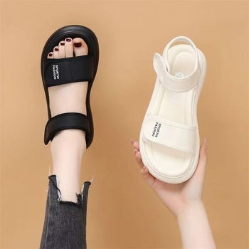 Remske sandale, rimski stil, PU gornji dio, Velcro zatvarač, gumeni potplat