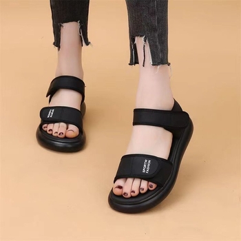 Remske sandale, rimski stil, PU gornji dio, Velcro zatvarač, gumeni potplat