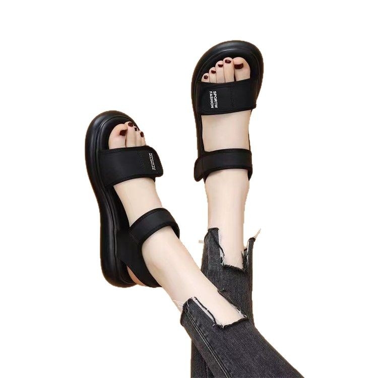 Remske sandale, rimski stil, PU gornji dio, Velcro zatvarač, gumeni potplat