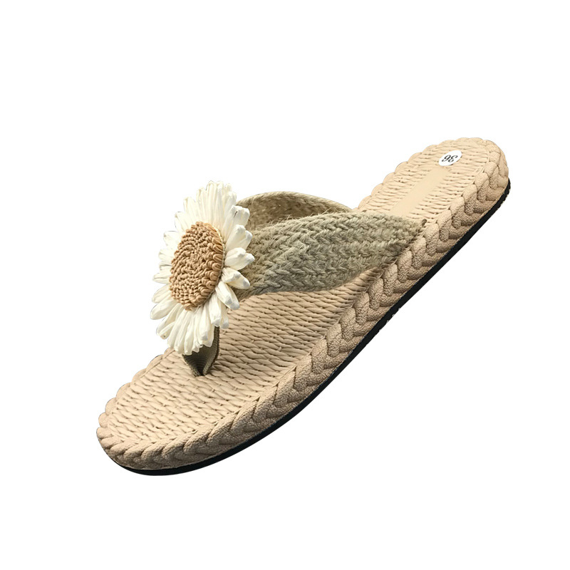 Japanke s EVA gornjim slojem, gumom, slip-on, lagane, niski potpetica 1-3 cm
