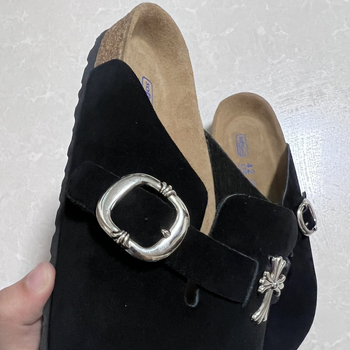 Ženske slip-on cipele s debelim potplatom od prave kože, zatvoren prst, retro stil — Gornji dio: koža; Unutrašnji dio: koža; Podoška: guma; Debljina potplata: 0-3 cm; Peta: ravna