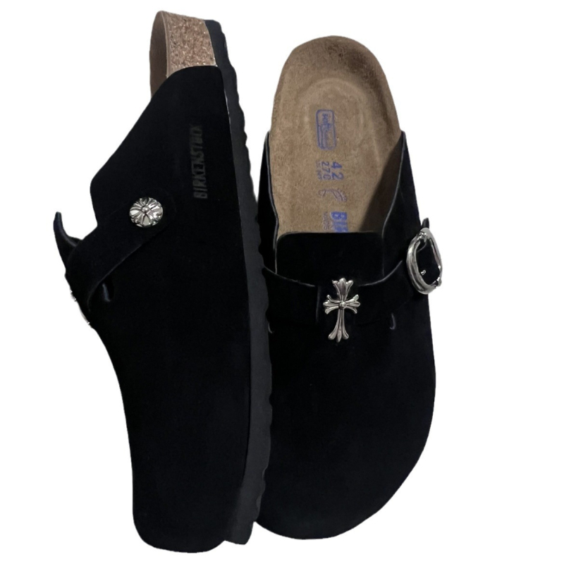Ženske slip-on cipele s debelim potplatom od prave kože, zatvoren prst, retro stil — Gornji dio: koža; Unutrašnji dio: koža; Podoška: guma; Debljina potplata: 0-3 cm; Peta: ravna