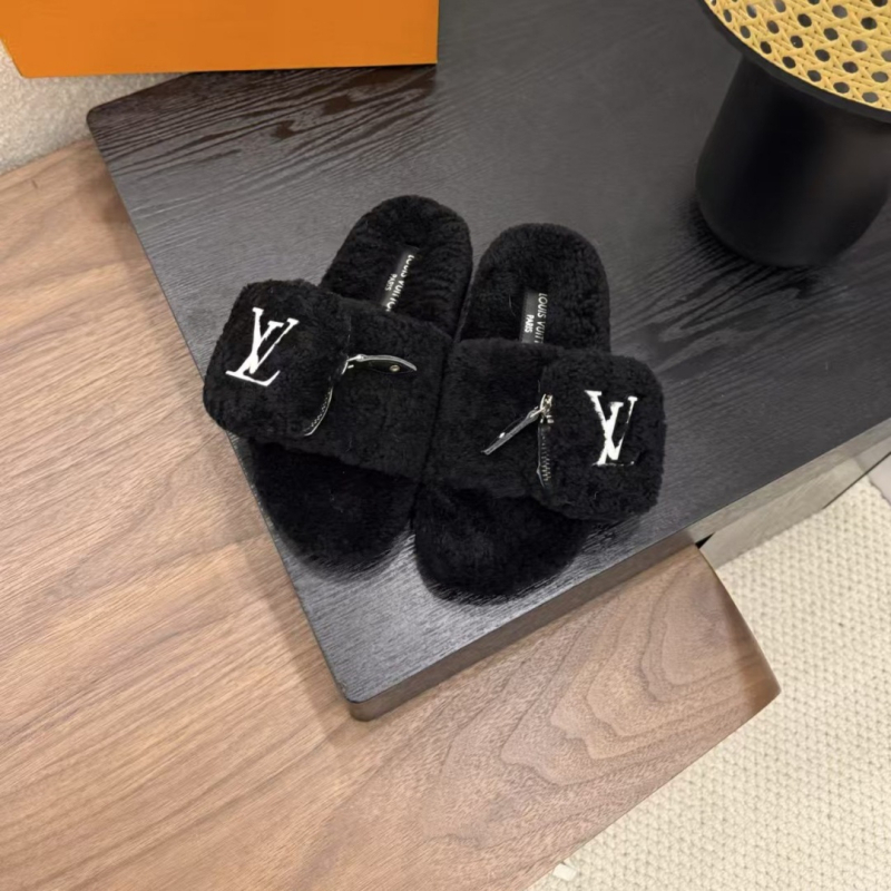 Mesi Ženske minimalistične papuče s Velcro trakom, vanjska ovčja vuna, unutrašnjost od ovčje kože, gumeni debeli potplat, debljina potplata 0–3 cm, jesen 2025