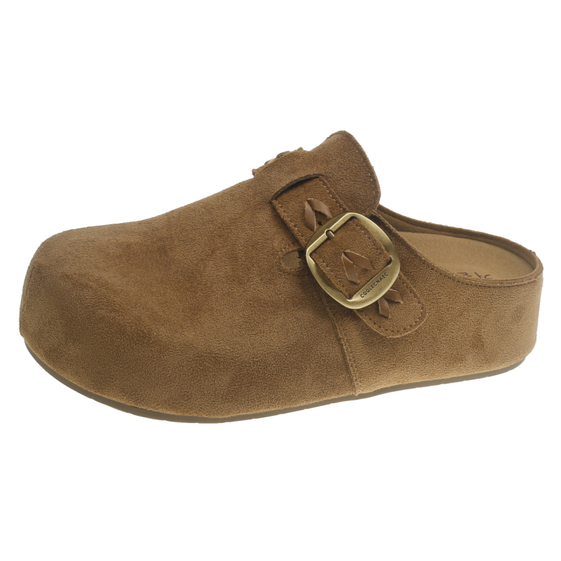 Dámske uzavreté nosy slip-on topánky, francúzske retro, priedušná umelá koža horná časť, gumová podrážka, plochá podrážka, hrúbka podrážky 3-5 cm, jar 2025