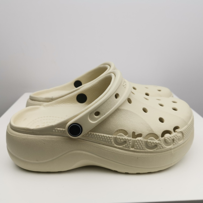 Unisex Crocs-stilu klompe s EVA gornjim i sole, lagane i prozračne za ljeto, injekcijsko oblikovanje, debeli potplat 3 cm+