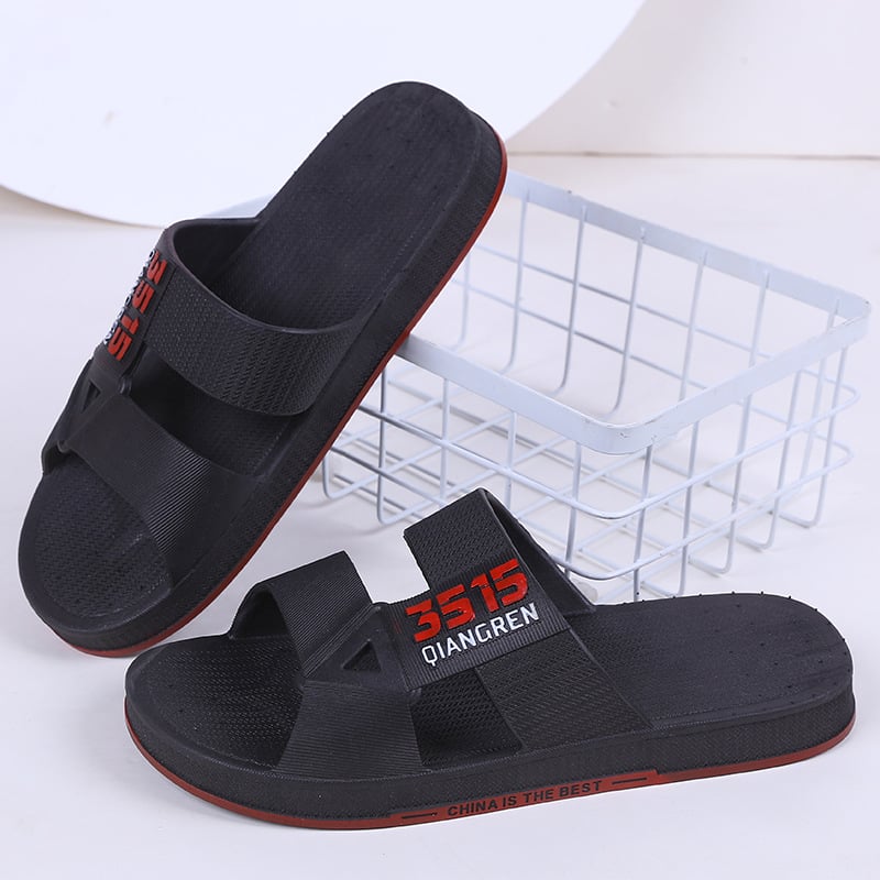 Пантофи за мъже 3515 Strongman, дебели, перфорирани, издръжливи, противохлъзгащи