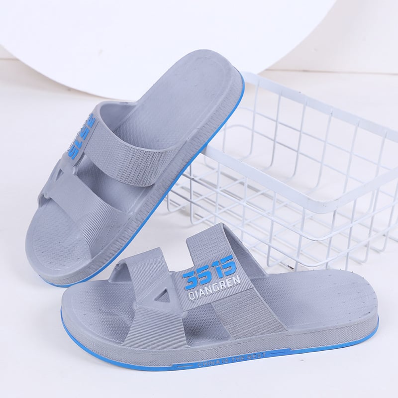 Пантофи за мъже 3515 Strongman, дебели, перфорирани, издръжливи, противохлъзгащи