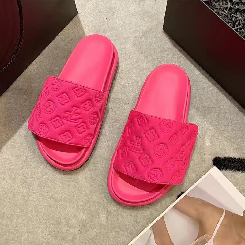 Ženske papuče s debelim đonom i Velcro kopčom, PVC gornji dio, PVC đon, PVC podstava, zaobljeni vrh prsta, retro stil