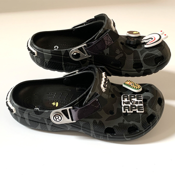 Muške sandale s kamuflažnim uzorkom, EVA gornji dio, EVA uložak, Velcro zatvaranje, niski potpetice 1-3 cm