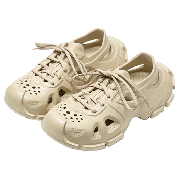 Muške EVA sandale s prednjim vezivanjem, prozračne, EVA potplat injekcijskog oblikovanja, zaobljeni vrh prstiju