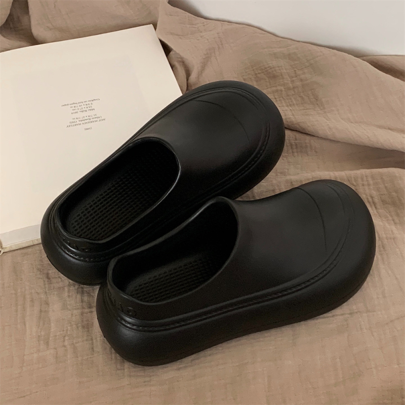 Ženske povećane cipele s EVA gornjim dijelom i EVA potplatom, slip-on mule stil, korejski stil, ljetna svakodnevna obuća za odrasle