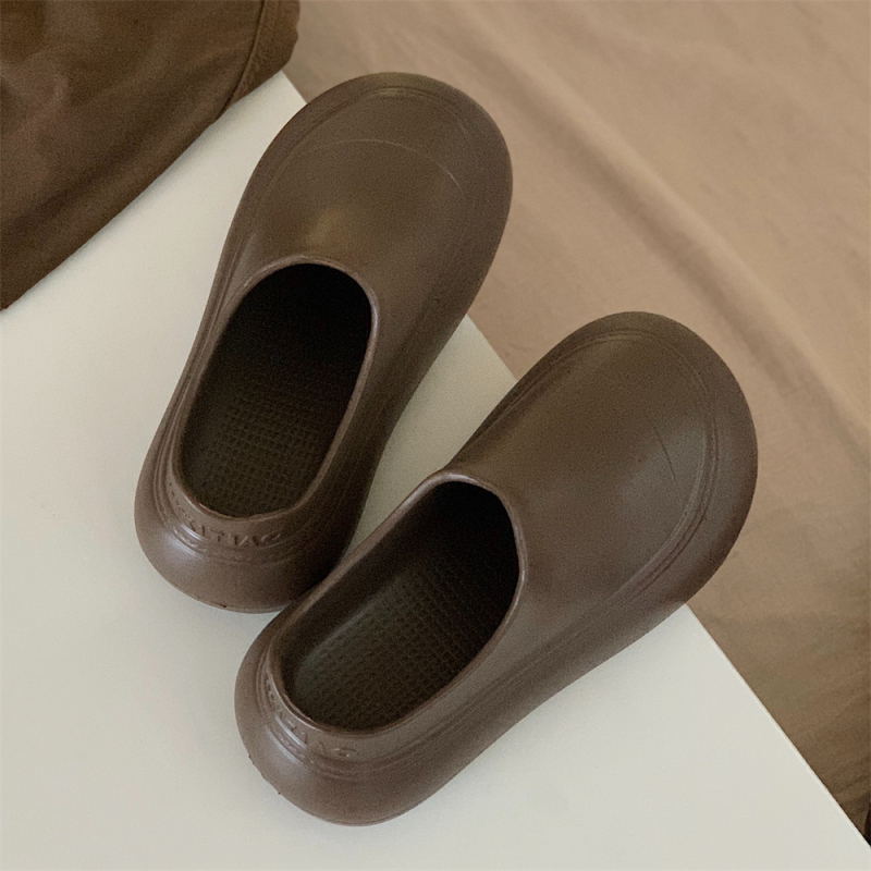 Ženske povećane cipele s EVA gornjim dijelom i EVA potplatom, slip-on mule stil, korejski stil, ljetna svakodnevna obuća za odrasle