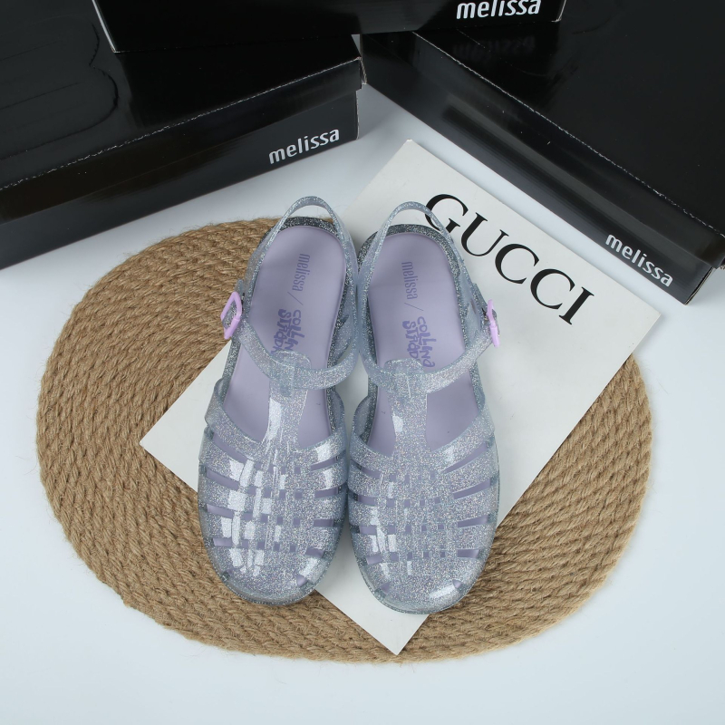 Γυναικείες ρωμαϊκές σανδάλες, EVA επάνω και EVA σόλα, στρογγυλός μπροστινός, κλείσιμο με αγκράφα, αναπνέουσες και ελαφριές