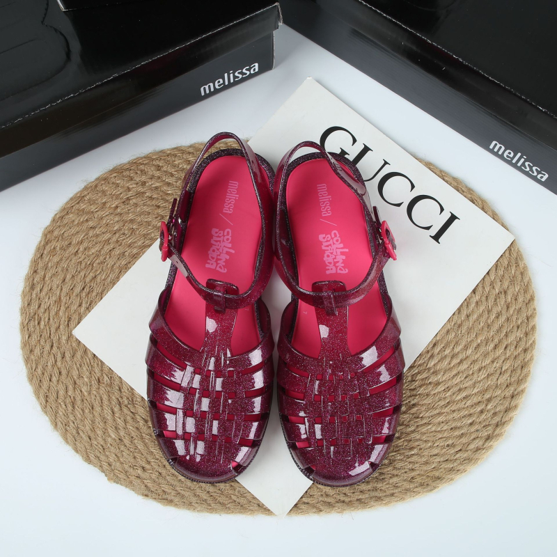 Γυναικείες ρωμαϊκές σανδάλες, EVA επάνω και EVA σόλα, στρογγυλός μπροστινός, κλείσιμο με αγκράφα, αναπνέουσες και ελαφριές