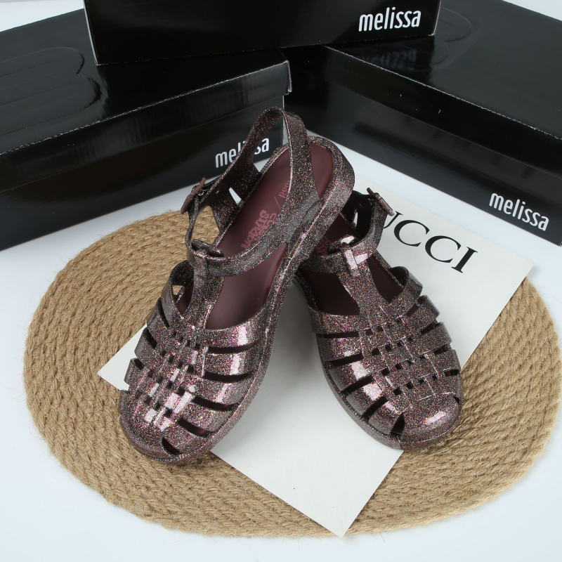 Γυναικείες ρωμαϊκές σανδάλες, EVA επάνω και EVA σόλα, στρογγυλός μπροστινός, κλείσιμο με αγκράφα, αναπνέουσες και ελαφριές