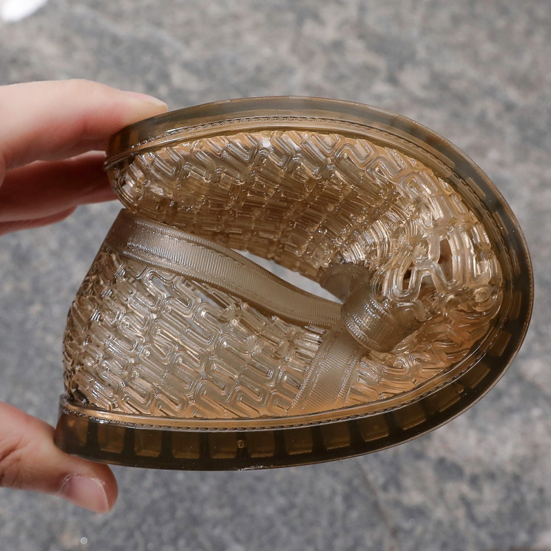 Filtime sandale s zaštitom prsta, kopča, PVC gornji dio i potplat, okrugli vrh
