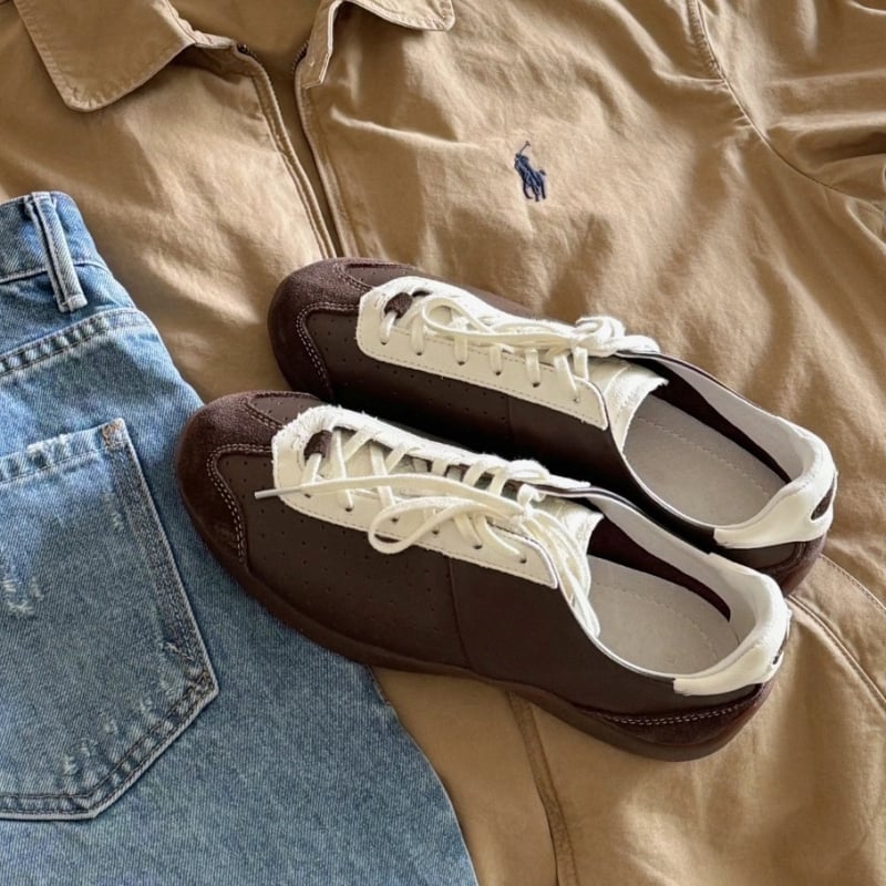 Női velúr bőrsportcipő puha talppal — egész évben viselhető, mindennapi kényelmes stílus, talp: tehén ín, belső anyag: kéreg