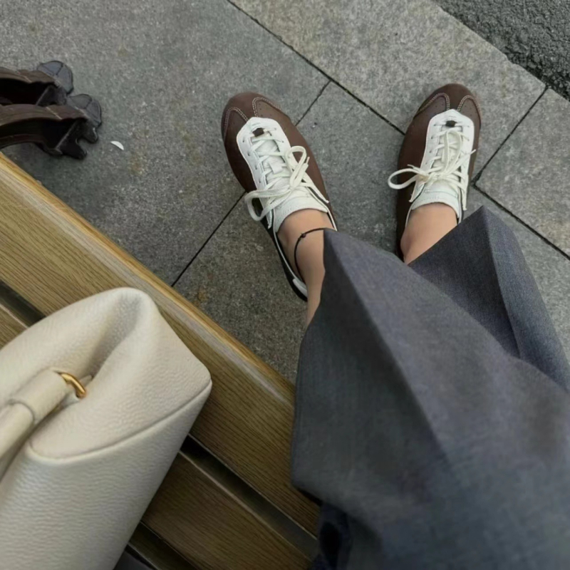 Női velúr bőrsportcipő puha talppal — egész évben viselhető, mindennapi kényelmes stílus, talp: tehén ín, belső anyag: kéreg