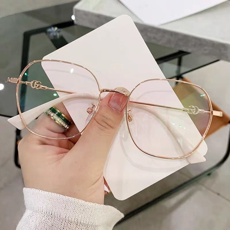 Lugemisprillid ultra-kergem metallraamiga, sinise valguse vastu, väsimuse vastu, kõrge eraldusvõimega läätsed, retro ümmargune stiil eakatele