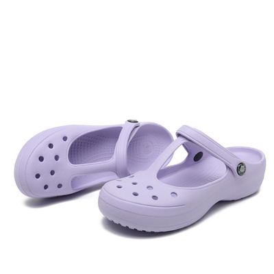 Ženske cipele s rupicama – EVA gornji dio i EVA potplat, 3,5 cm debljina, prozračne, protuklizne (Potplat: EVA; Gornji dio: EVA; Debljina: 3,5 cm; Prozračnost; Protuklizne)
