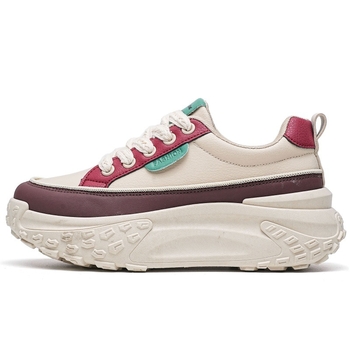 Pantofi femei Dad Shoes, stil coreean, talpă moale retro (Partea superioară: PU artificial; Talpa: plastic; Talpă interioară EVA; Închidere: șiret frontal)