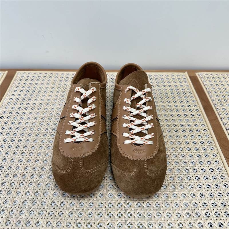 Unisex tenisice za trening od prave kože, okrugla prst, niski pet, gumeni đon i podstava od ovčje kože