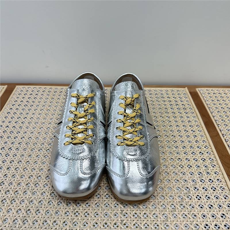 Unisex tenisice za trening od prave kože, okrugla prst, niski pet, gumeni đon i podstava od ovčje kože