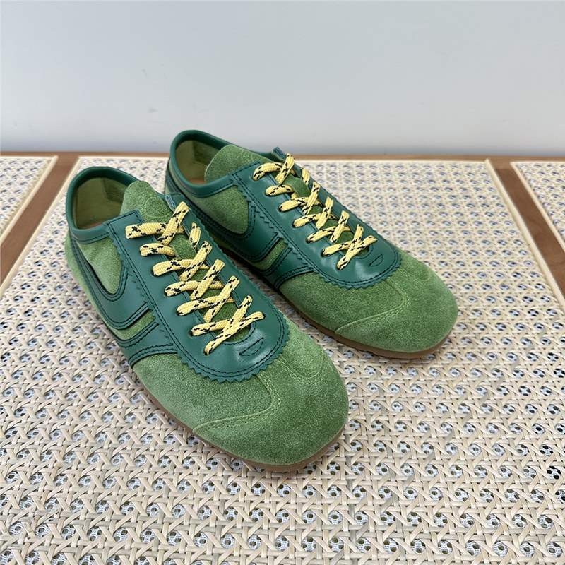 Unisex tenisice za trening od prave kože, okrugla prst, niski pet, gumeni đon i podstava od ovčje kože