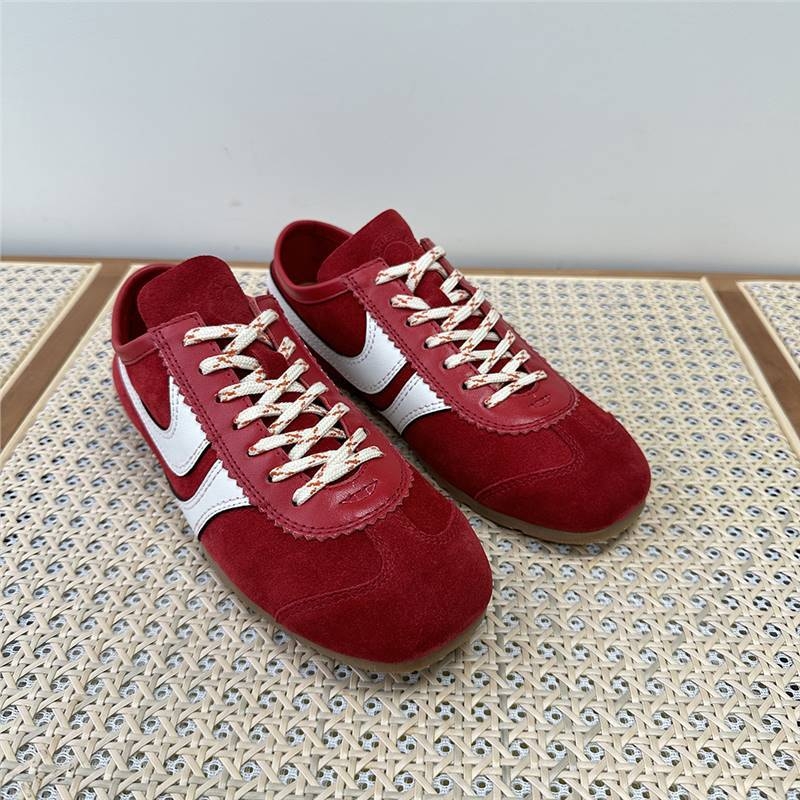 Unisex tenisice za trening od prave kože, okrugla prst, niski pet, gumeni đon i podstava od ovčje kože